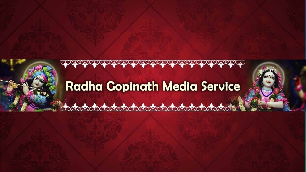 Gauranga Das (ISKCON Chowpatty) live darshan