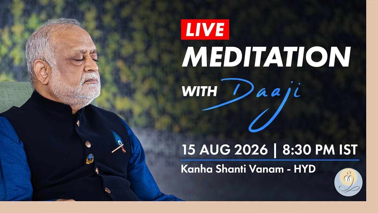 Heartfulness Meditation live darshan